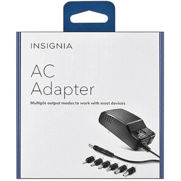 INSIGNIA 7-TIP AC ADAPTER (3V-12V 600MA max) - NS-AC501-C - Picture 1 of 1